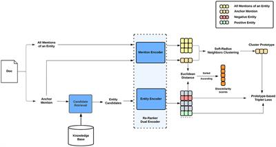 A metric learning-based method for biomedical entity linking